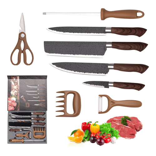 Kit Churrasco Premium 8 Peças